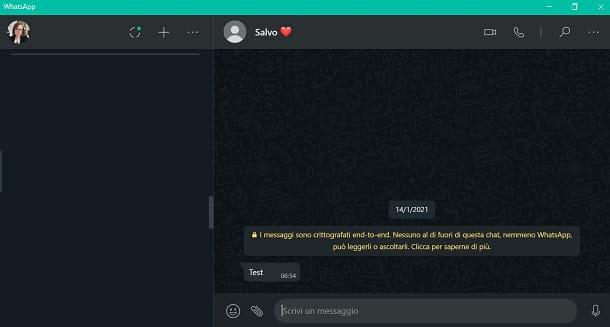 WhatsApp pour PC