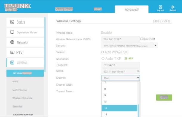 How to enter the TP Link modem