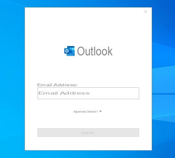 How to log in and out of Outlook