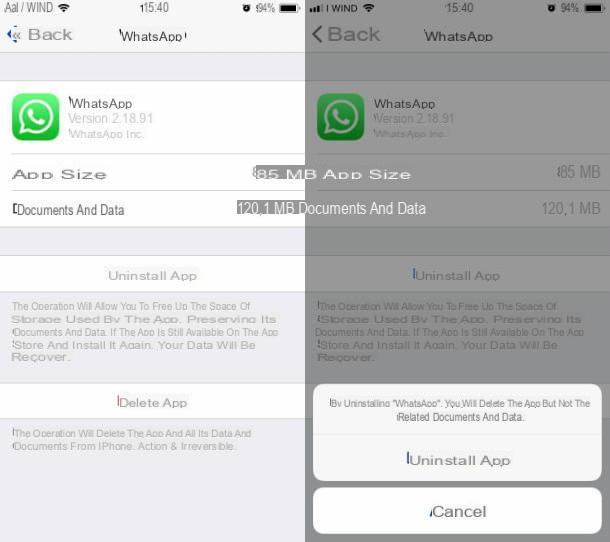 Cómo desinstalar WhatsApp