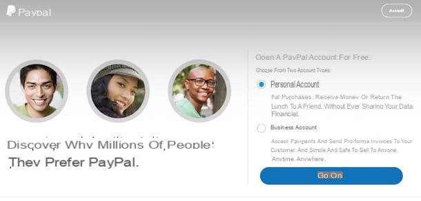 How to log in to PayPal