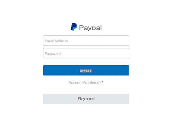 Como fazer login no PayPal