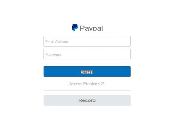 How to log in to PayPal