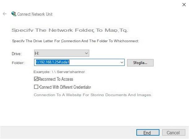 How to access the hard disk connected to the router