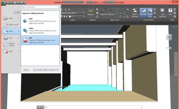 How to convert DWG to PDF
