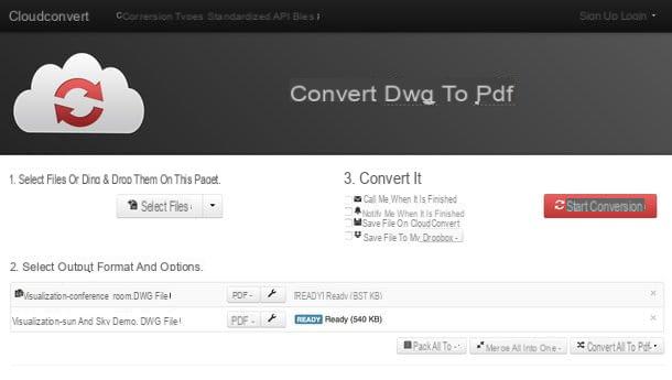 Comment convertir DWG en PDF