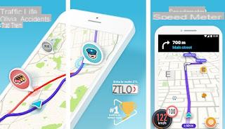 App <a name= App with speed cameras, limits and road warnings