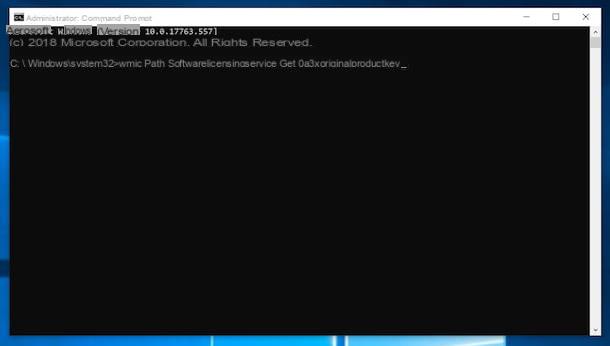 Como encontrar a chave do produto Windows 10