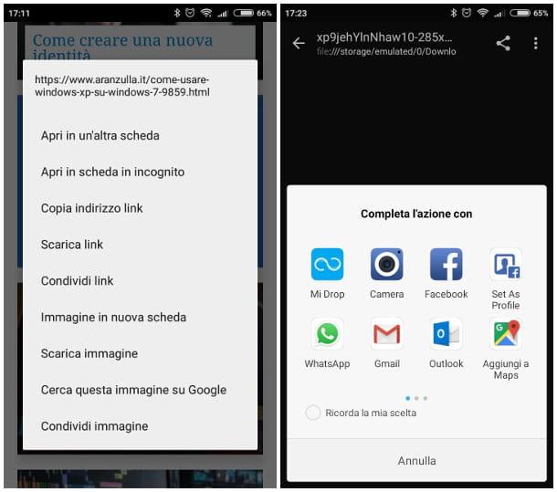 Cómo enviar imágenes desde Internet en WhatsApp