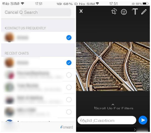 How to send pictures from the Internet on WhatsApp