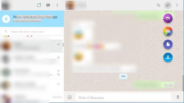 How to send pictures from the Internet on WhatsApp