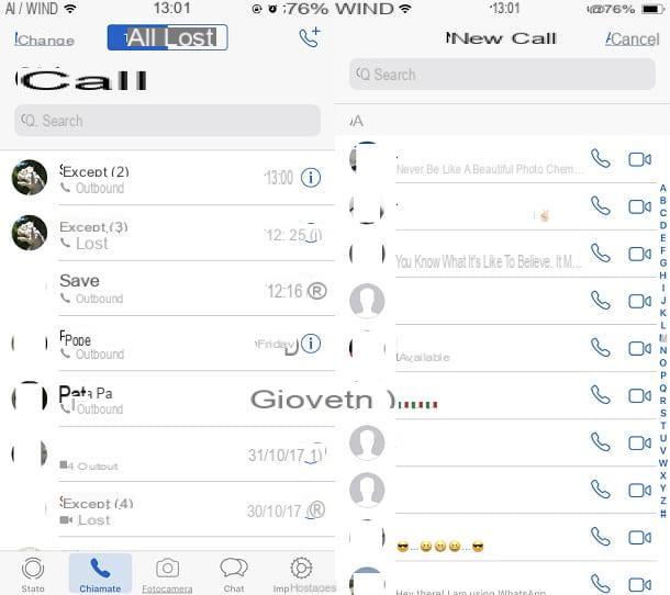 Comment appeler avec WhatsApp