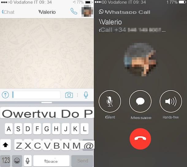 Cómo llamar con WhatsApp