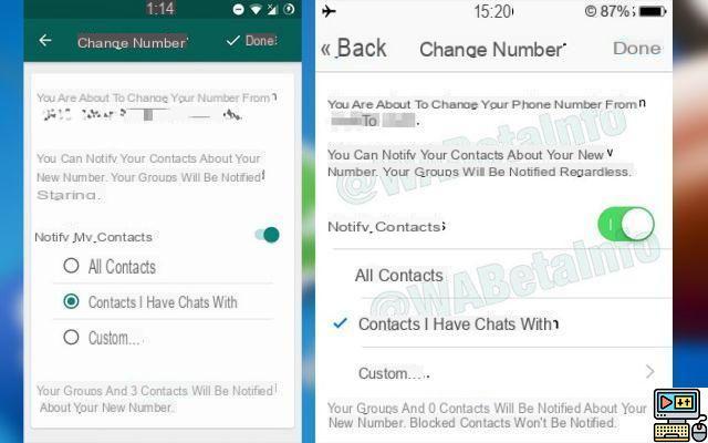 WhatsApp can now notify your friends if you change your phone number