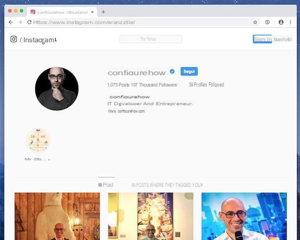 Cómo buscar personas en Instagram sin estar suscrito