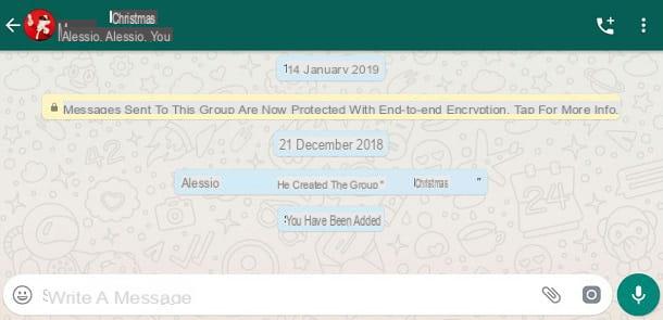 Comment rejoindre un groupe WhatsApp