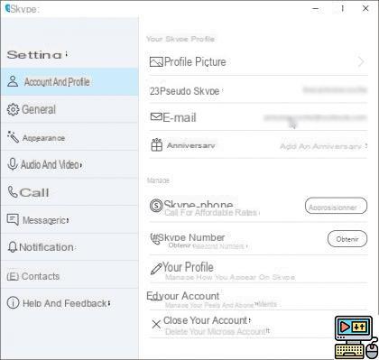 How to change your email address on Skype?