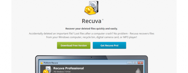 How to use Recuva to recover deleted files