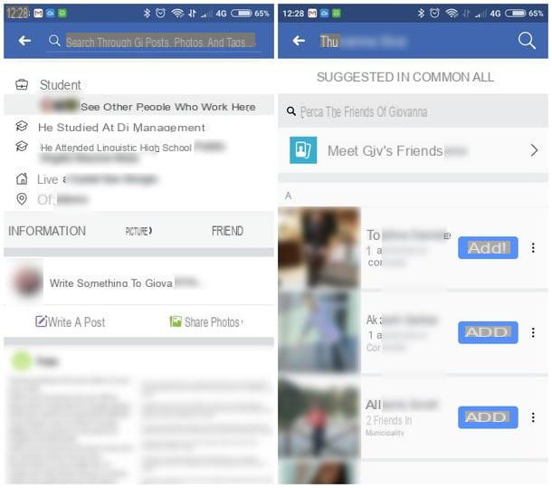 Comment trouver quelqu'un sur Facebook sans connaître son nom