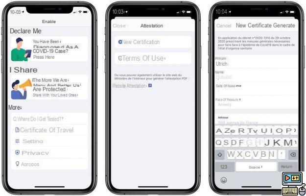 3 methods to simplify access to the travel certificate on a smartphone