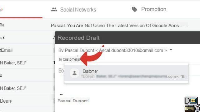 ¿Cómo crear una lista de correo en Gmail?