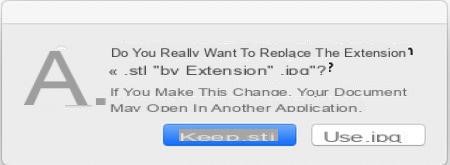 File extension: how to change it without making a mistake