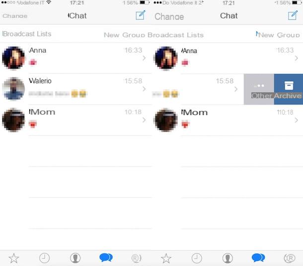 Cómo archivar los chats de WhatsApp