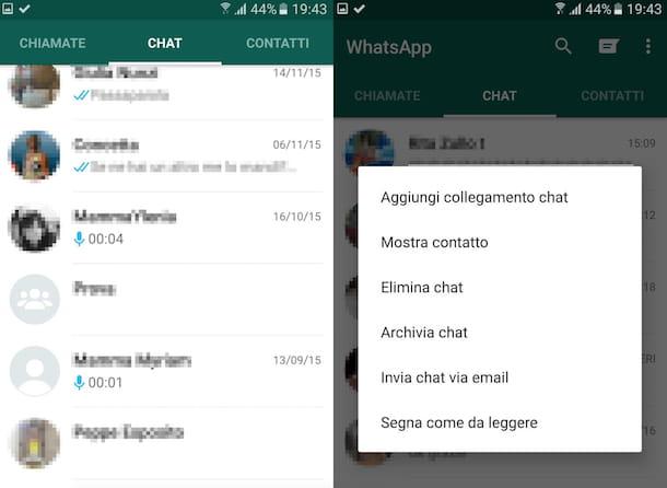 Como arquivar bate-papos do WhatsApp