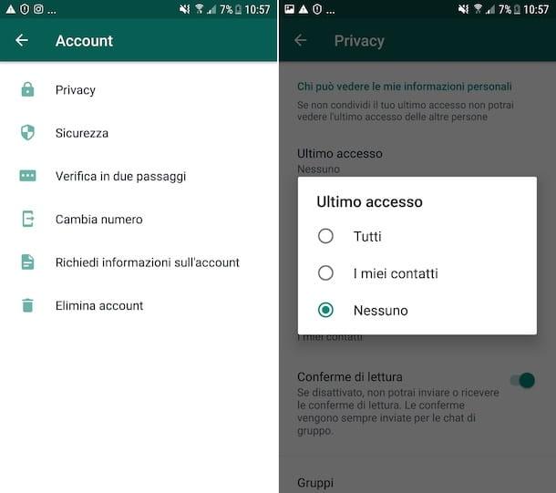 Comment supprimer en ligne sur WhatsApp