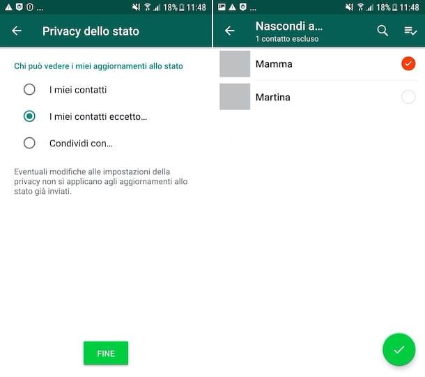 Cómo eliminar en línea en WhatsApp