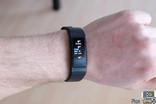 Huawei Band 3 Pro review: the most versatile connected bracelet for less than 100 euros!