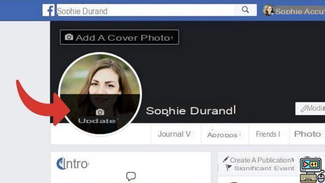 How to change my profile picture on Facebook?