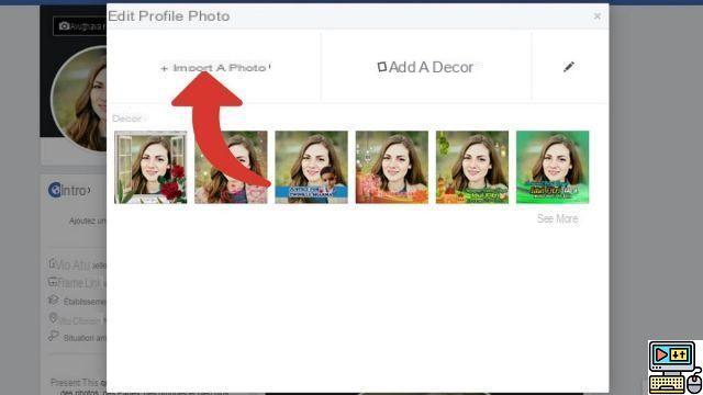 How to change my profile picture on Facebook?