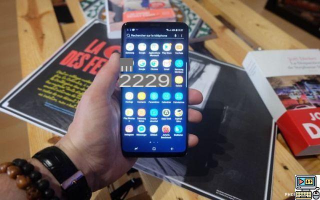 Galaxy S9: how to increase the definition of the screen