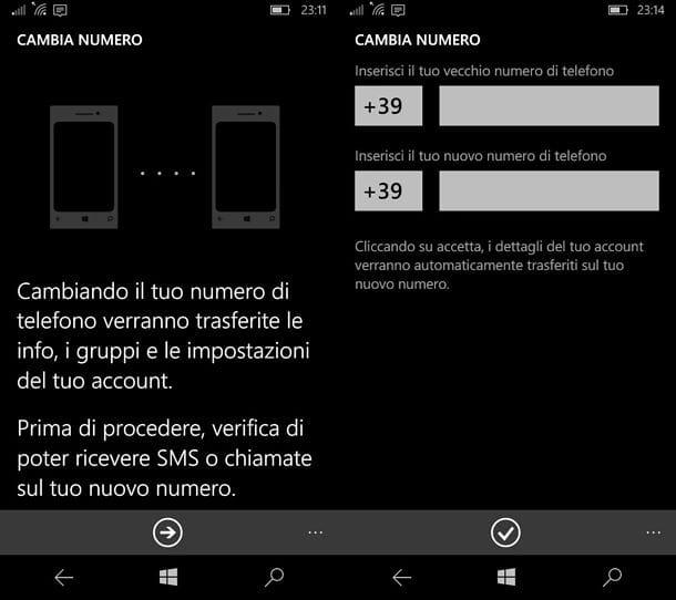 Comment changer le numéro WhatsApp