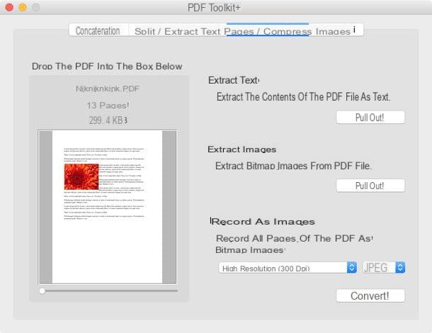 How to convert PDF to JPEG