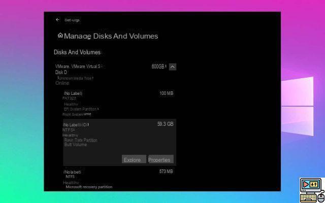 Windows 10: la actualización 20175 oculta un nuevo administrador de discos, aquí se explica cómo acceder a él