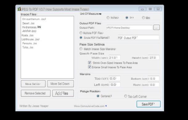 Como converter imagem para PDF