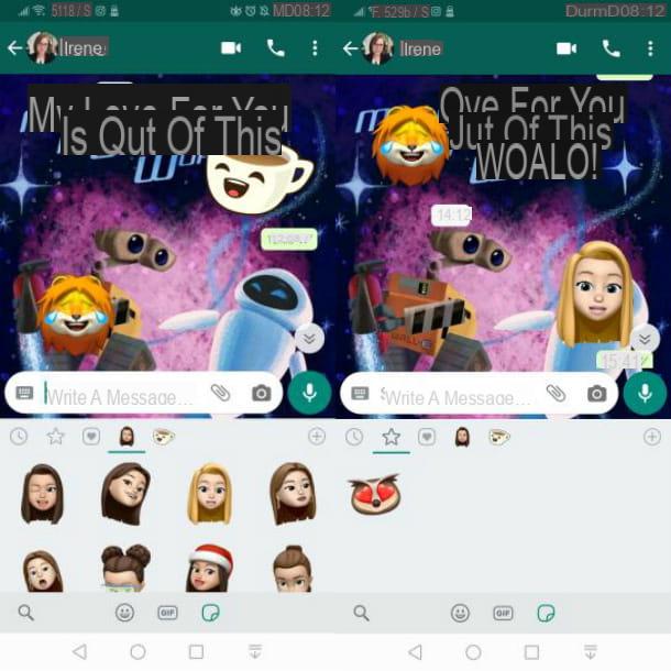 Cómo usar Memoji en WhatsApp