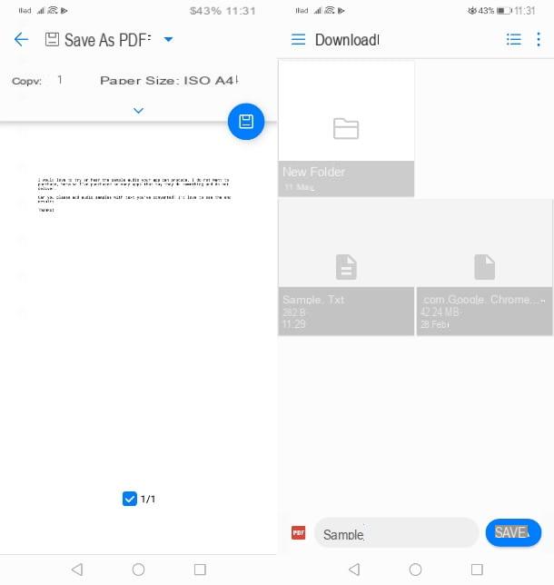 How to turn a document into PDF from your phone