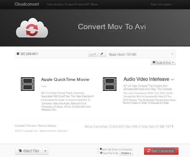 How to convert video files