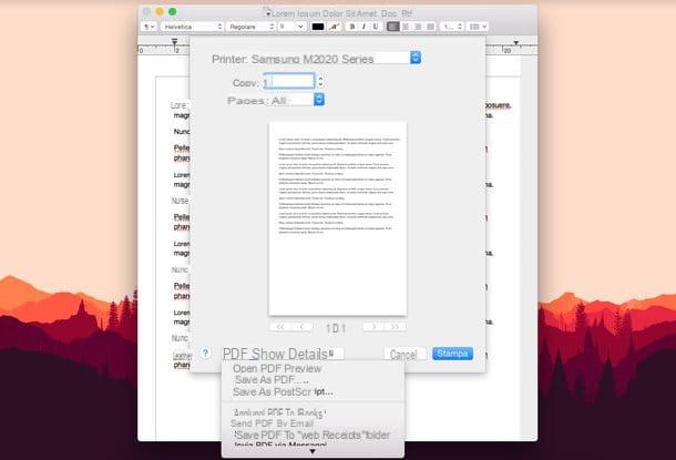 Cómo transformar un archivo en PDF