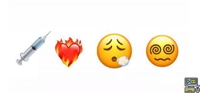 New emojis on iOS 14.5: flaming heart, vaccine and inclusivity