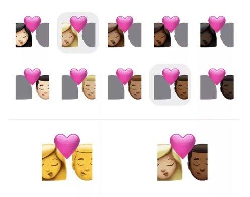 New emojis on iOS 14.5: flaming heart, vaccine and inclusivity