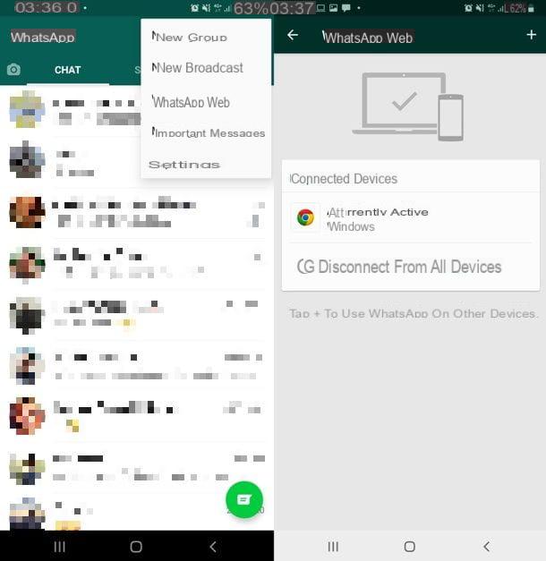 How to connect your phone to WhatsApp