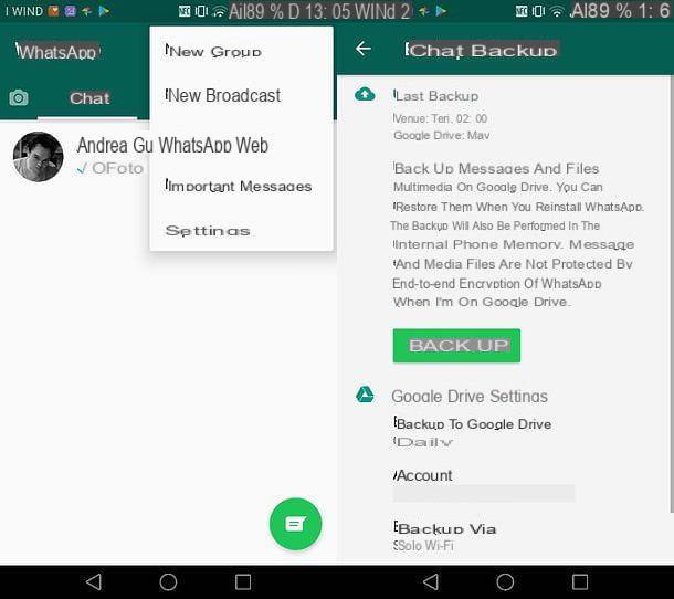 Como recuperar mensagens WhatsApp apagadas sem a cópia de segurança do Android