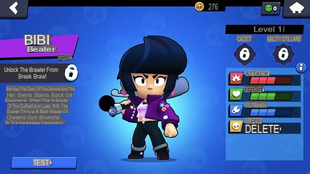 Comment trouver Bibi sur Brawl Stars