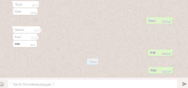 How to write in bold in WhatsApp