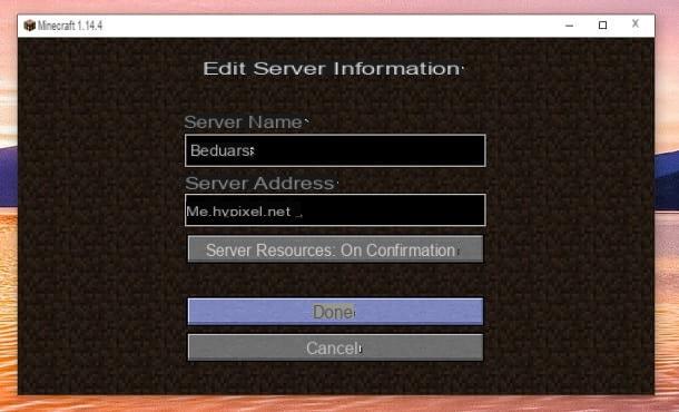 How to enter the BedWars server