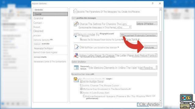 How to add a signature automatically at the end of his e-mail in Outlook?